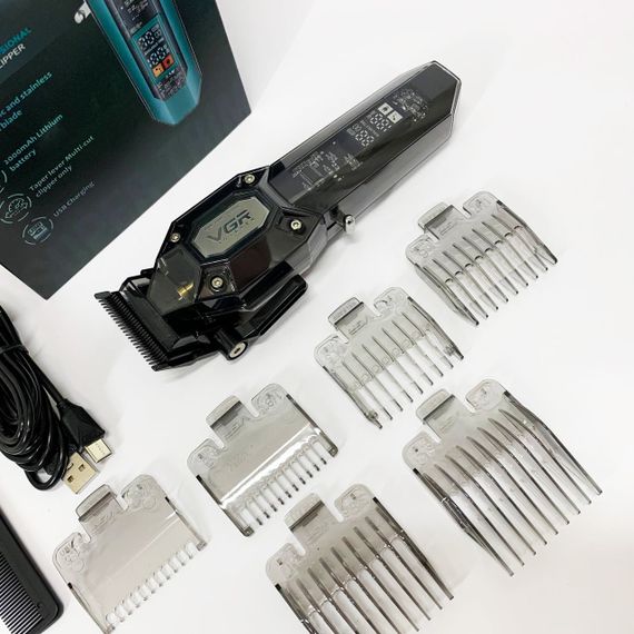 Машинка для стрижки волосся потужна VGR V-600, Машинка для підстригання, Перукарські машинки професійні MX-30 | Зображення 4
