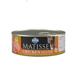 Влажный корм с курицей для котов Farmina Matisse Cat Mousse Chicken, 85 гр