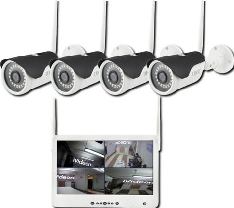 Комплект відеоспостереження WiFi Full HD XPRO CAD-1304 LCD 13.3 (CAD-1304_7952) | Зображення 5