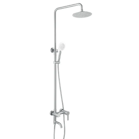 Душова колона зі змішувачем (нерж.сталь) Haiba NOX-009-J (HB2790)