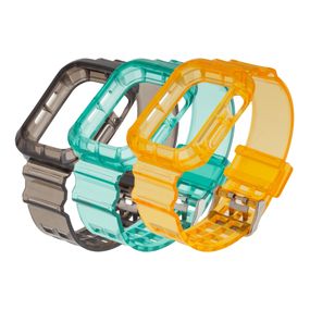 Ремінець для Apple Watch Band Color Transparent + Protect Case 40/41 mm