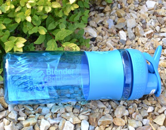 Шейкер спортивний (пляшка) BlenderBottle SportMixer Flip 28oz/820ml Cyan | Зображення 1