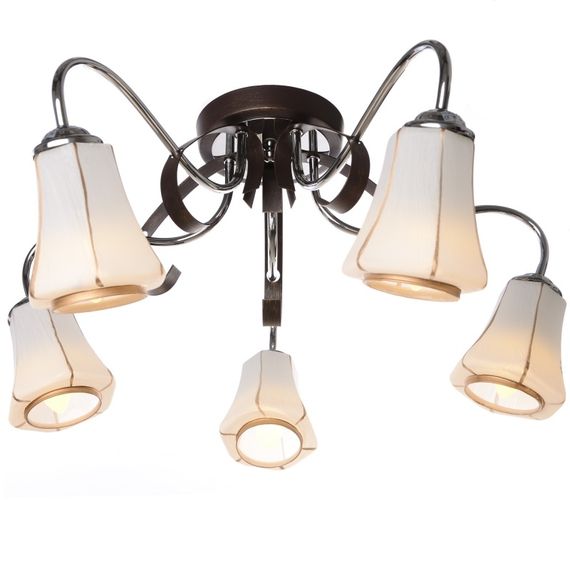 Люстра потолочная классическая E14 40W CH (LK-275C/5)