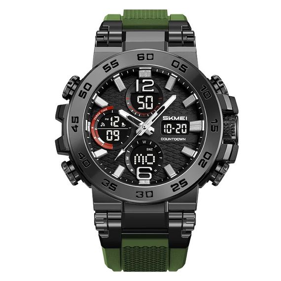 Якісні спортивні годинники SKMEI 2499AG, Годинники армійські скмей Захисні тактичні SO-67 | Зображення 2