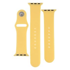Ремінець для Apple Watch Band Silicone Two-Piece 38/40/41 mm Колір 50.Canary Yellow