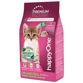 Корм happyOne Premium Kitten Fresh Meat сухий зі свіжим м'ясом для кошенят 1.5 кг