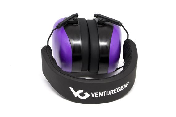 Наушники противошумные защитные Venture Gear VGPM8065C (защита слуха SNR 26 дБ, беруши в комплете), фиолетовые | Зображення 6