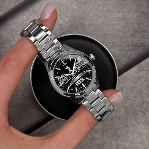 Жіночий годинник Awarder 035 Одеса I Silver-Black | Зображення 3
