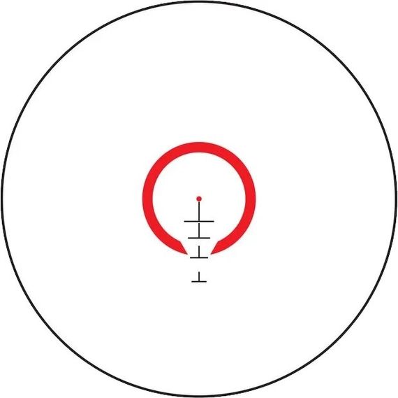 Прицел оптический Bushnell AR Optics 1-6Х24. Сетка BTR-1 BDC с подсветкой | Зображення 1