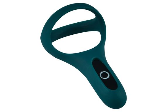 Подвійне ерекційне кільце Fun Town Rise Turquoise, керування зі смартфона | Зображення 2