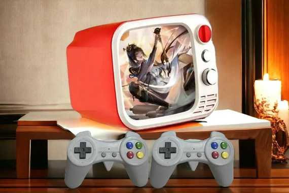 Ігрова портативна консоль H7 Mini TV РЕТРО з монітором 3.5" + два джойстики (740 ігор) SaleMarket | Зображення 2