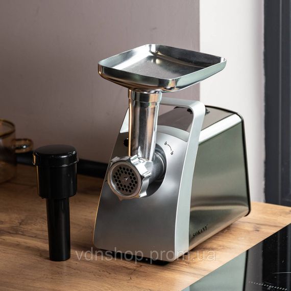 М'ясорубка Sokany SK-06001 електрична 2400 Вт сталь | Зображення 7