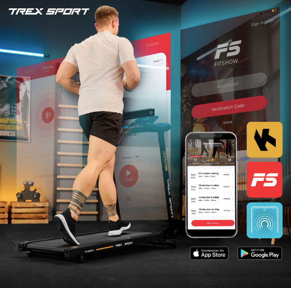 Бігова доріжка Trex Sport TX-500TM PULSO | Зображення 8