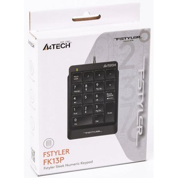 Клавіатура A4Tech FK13P Black | Зображення 4