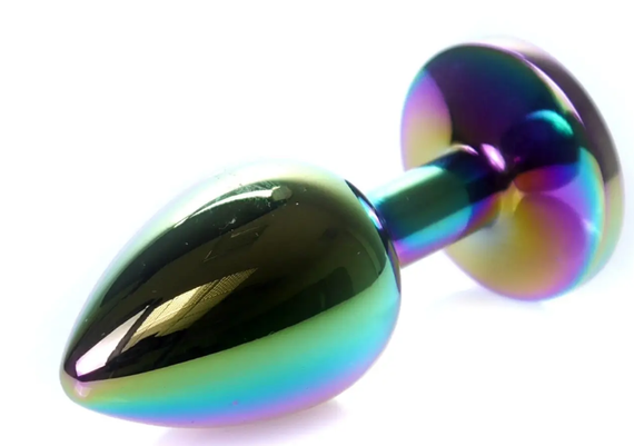 Анальная пробка Boss Series - Jewellery Multicolour PLUG Clear S sexstyle | Зображення 3