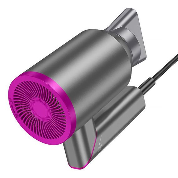 Фен для волосся Hoco HP13 Plus Hot and cold air (1600W) Rose Red | Зображення 6