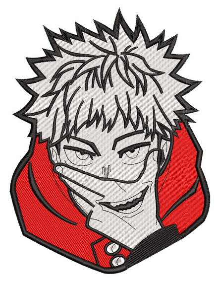 Шеврон Anime Yuji Itadori Laughs