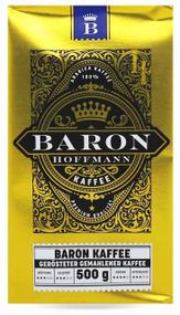 Кава натуральна мелена Baron Hoffmann Kaffee 500 г (Німеччина)