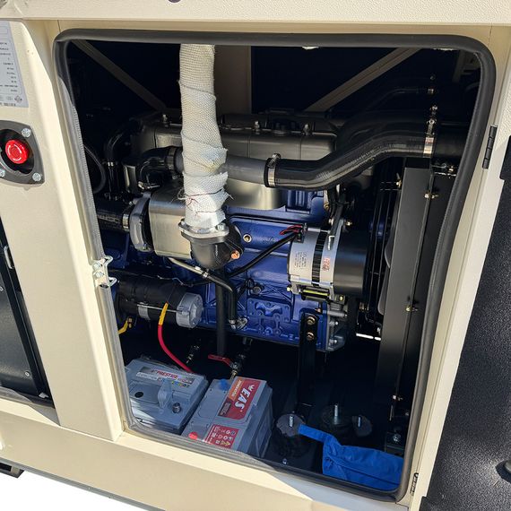 Дизельний генератор OYAL OYY-85 YANG DONG Y4EZLD 80KVA/64KW, Альтернатор OYL224F, витрата 75% навантаження - 10,5 літрів/год, | Зображення 6