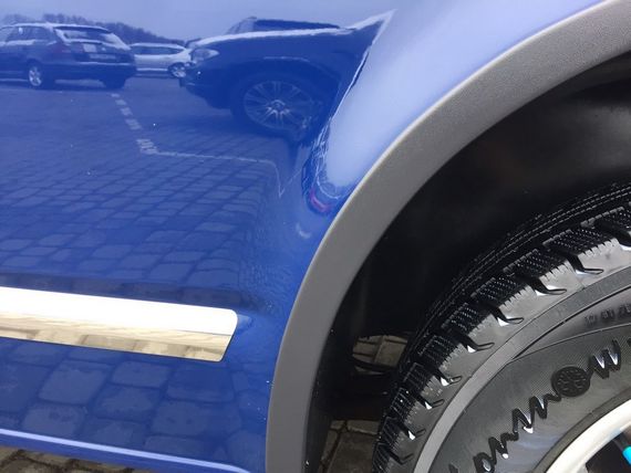 Молдинги на двері (нерж, Хром) 1 двері, Довга, OmsaLine - Італійська нержавійка для Volkswagen T5 Caravelle 2004-2010 років | Зображення 5