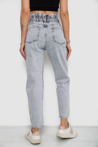 Джинси жіночі Mom-fit, колір сірий, 244R1601S20 | Зображення 3