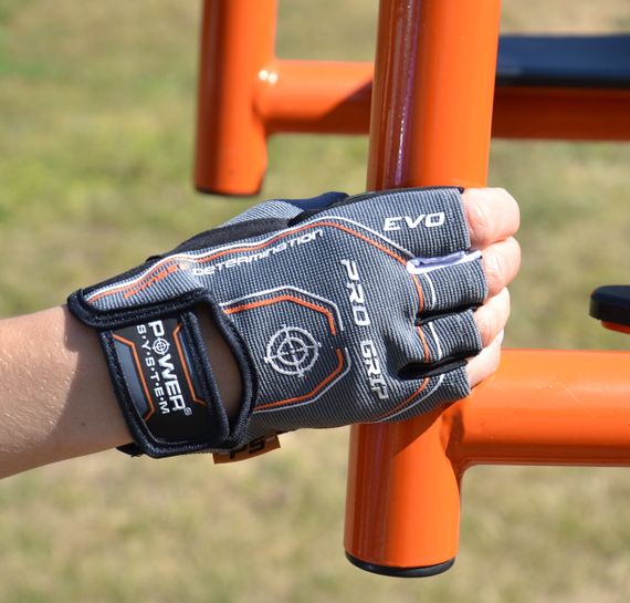 Рукавички для фітнесу Power System PS-2250E Pro Grip EVO Grey XL | Зображення 7