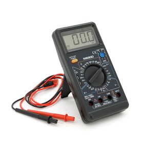 Мультиметр M-890D Вимірювання: V (AC/DC), A (AC/DC), Ω, C, hFE. Функції: продзвонювання, тест діодів, транзисторів.