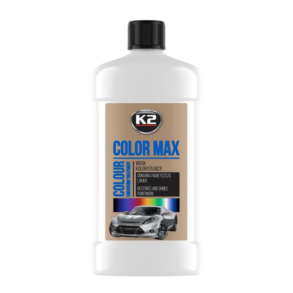 Поліроль K2 COLOR MAX 500 мл білий K025BI