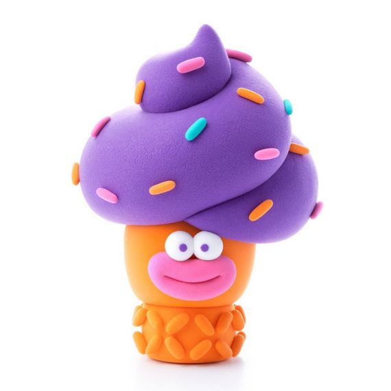 Набор пластилина "Файные мороженые: Торнадик" ЛИПАКА 30144-UA01 самостоятельно затвердевает | Зображення 2