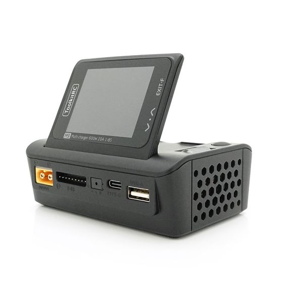 Зарядка ToolkitRC M9 600Вт, тип АКБ LiPo, LiHv, NiMh, USB iнтерфейс, XT60 | Зображення 3