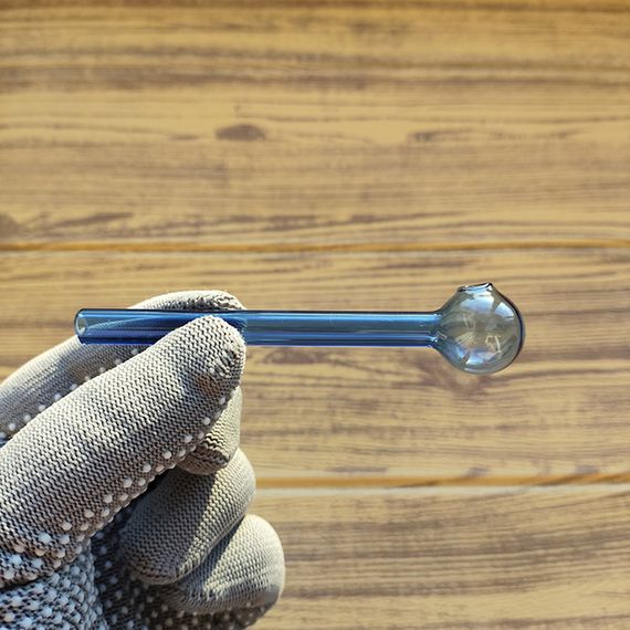 Стеклянная трубка Pocketbowl Oil Blue | Зображення 1