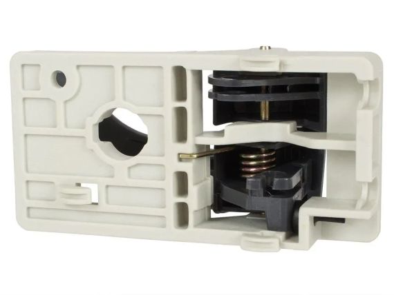 Hyundai Tucson 05-09 внутрішня ручка сіра ліва, передня=задня | Зображення 1