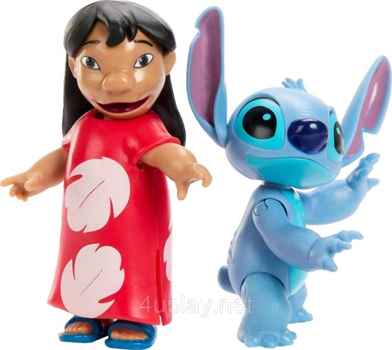 Набор фигурок Лило и Стич, эксперимент 626 Оригинал Disney Lilo & Stitch Storytellers | Зображення 3