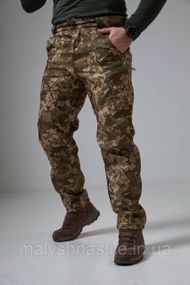 Штани Soft Shell Піксель ЗСУ SKMilitary