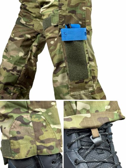 Тактичні штани з наколінниками Raptor Pro Gen 2 FLEX Мультикам 50/3 | Зображення 8