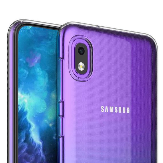 TPU чохол Epic Transparent 1,0mm для Samsung Galaxy M01 Core/A01 Core | Зображення 1