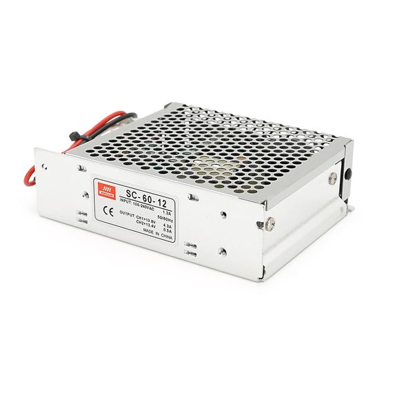 Джерело безперебійного живлення Meng Well 12V 5А, 60W | Зображення 1