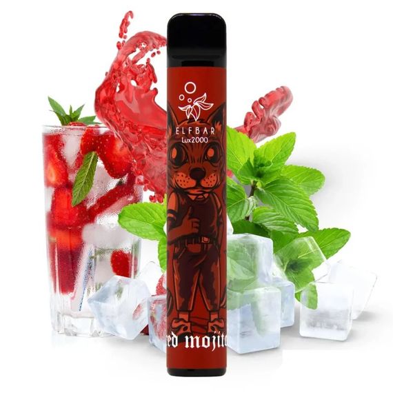 Elf Bar Lux 2000. Красный Мохито (Red Mojito)