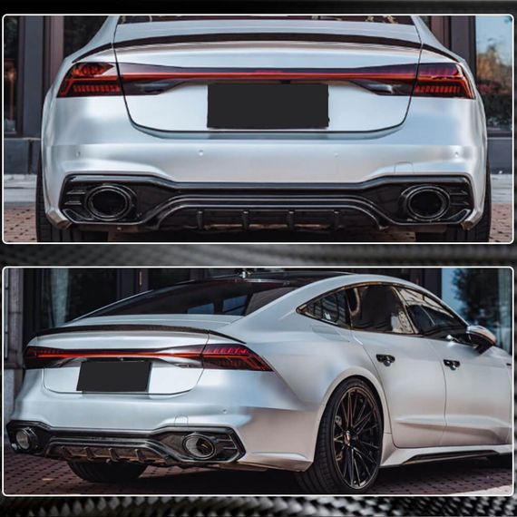 Спойлер V1 (Карбон) для Ауди A7 2018- рр | Зображення 3