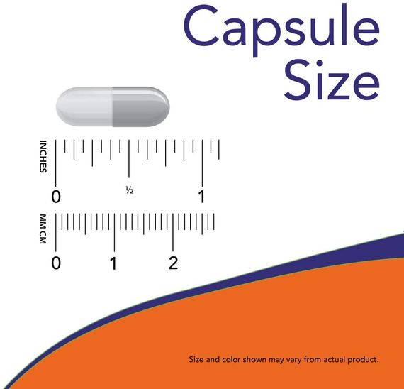 L-теанін NOW L-Theanine 200 mg 60 veg caps | Зображення 4