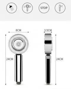 Насадка для душу двостороння 3 режими Multifunctional Faucet 9006 | Зображення 5