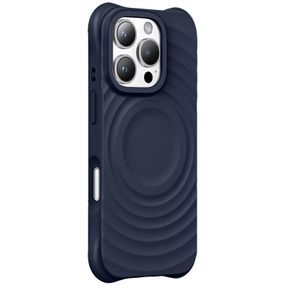 Чохол TPU Orbit with Magnetic Fit для Apple iPhone 16 Pro (6.3") Dark Blue