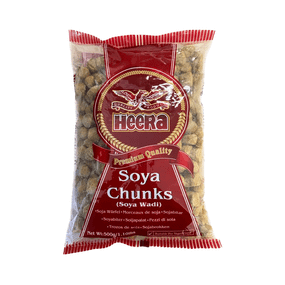 Соєві шматочки  Soya Chunks 500г Heera 5031416200208