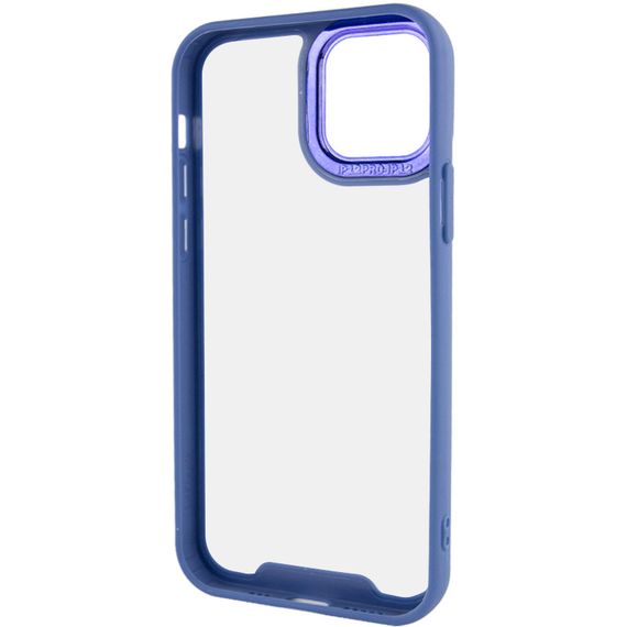 Чохол TPU+PC Lyon Case для Apple iPhone 12 Pro Max (6.7") Blue | Зображення 3