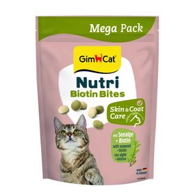 Ласощі для котів з біотином GimCat Nutri Biotin Bites, 425 гр