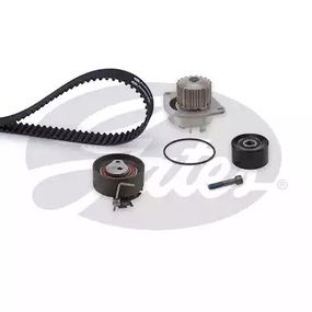 Помпа + комплект ременя ГРМ PEUGEOT PARTNER, CITRO8197N C3, GATES (KP15581XS)