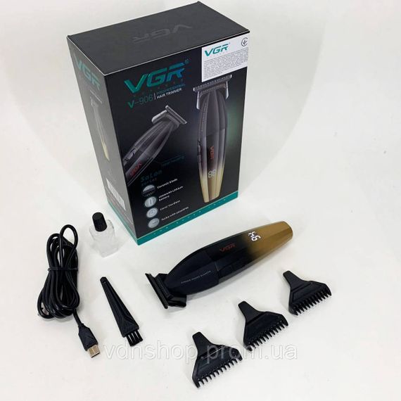 Електрична машинка для стрижки з насадками, Машинка для стрижки з насадками бездротова CR-43 | Зображення 5