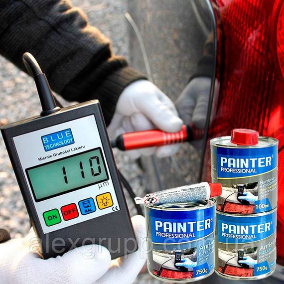 Набір під прибор Painter Шпаклівка та Грунт 750g/750g/100ml | Зображення 1