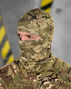 Летняя балаклава coolmax пиксель ВР7253