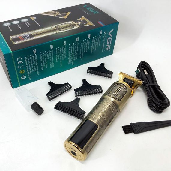 Машинка для стрижки чоловіча VGR V-073, Тример для вусів, Машинка чоловіча OG-155 для гоління | Зображення 3